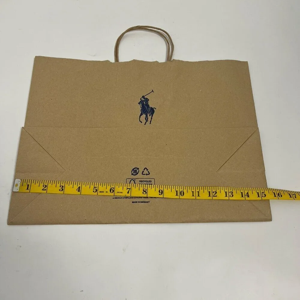 Polo Ralph Lauren Paper Shopping Gift Bag New